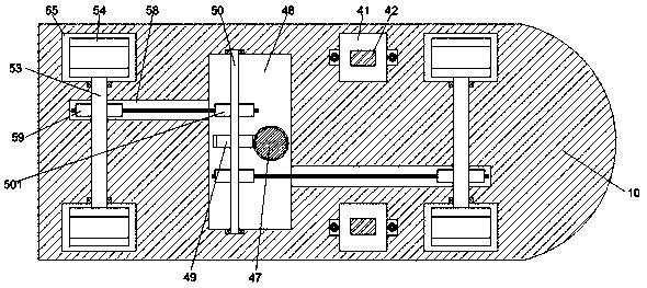 Inspection robot device for electric energy quality detection