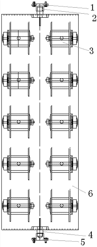 Cotton rope unwinding device and method for unwinding cotton rope