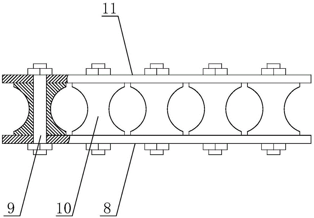 Buried cable laying device