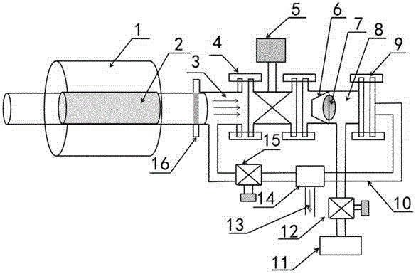 A continuous collection method and special device for single-walled carbon nanotube film