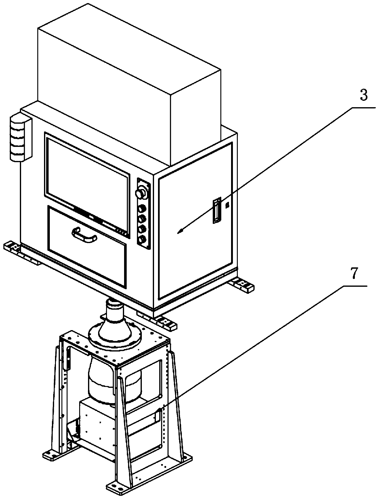 Mobile phone defect inspection vision device based on deep learning