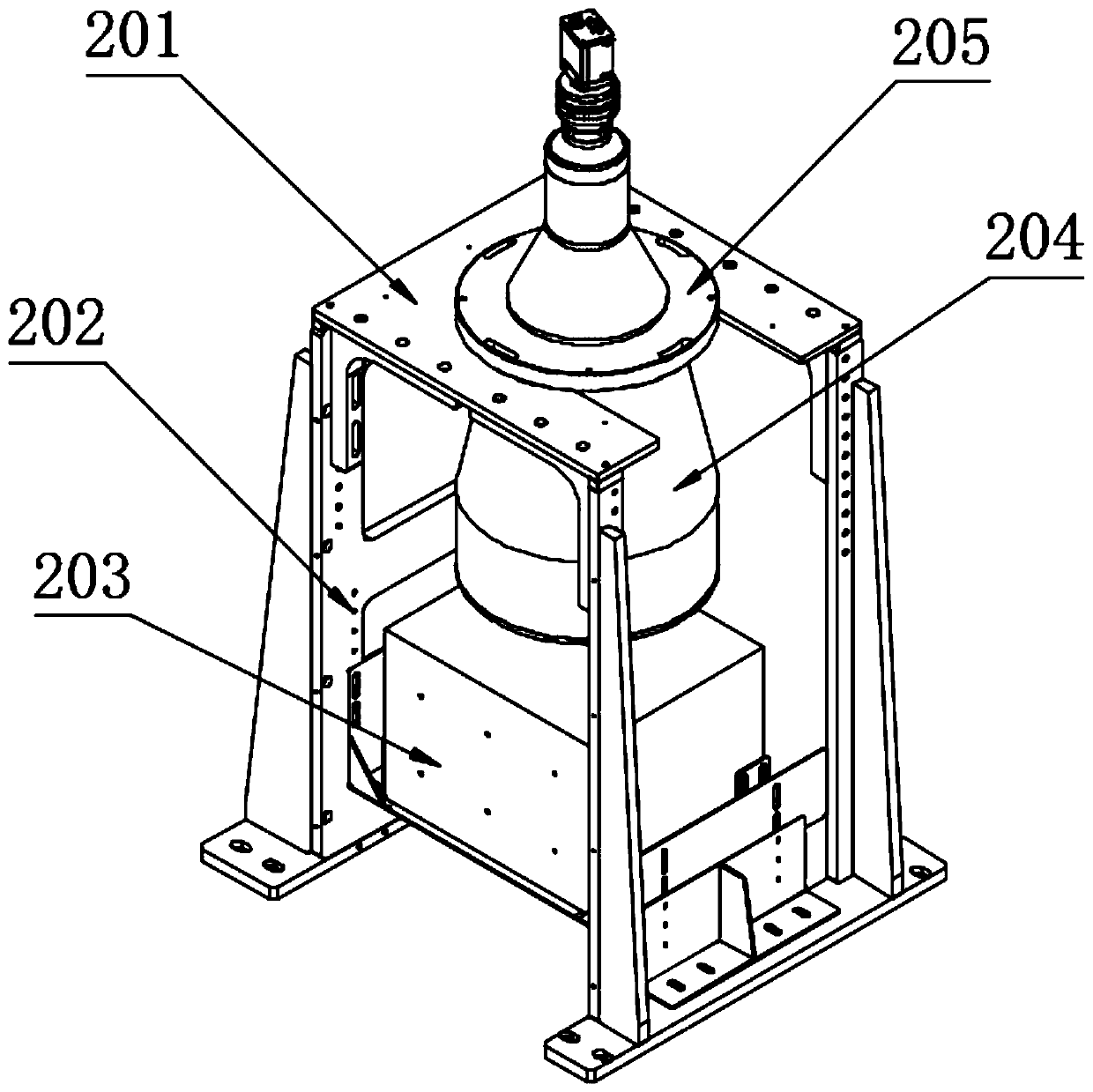 Mobile phone defect inspection vision device based on deep learning