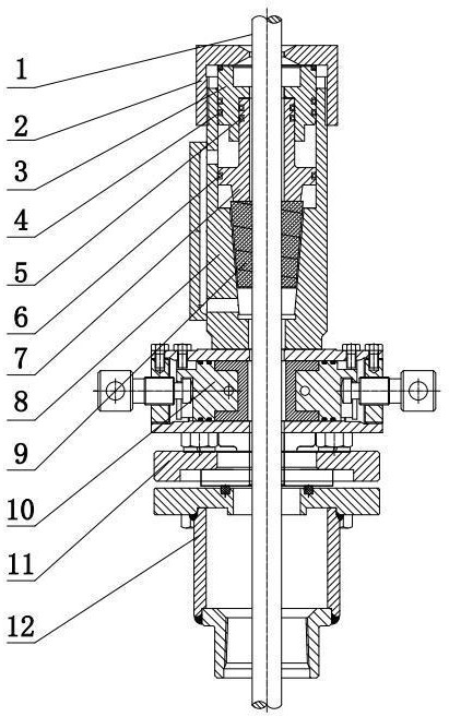 An automatic tight packing polished rod sealer