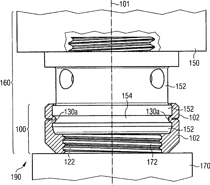 Coupling element for connecting actuator to valve