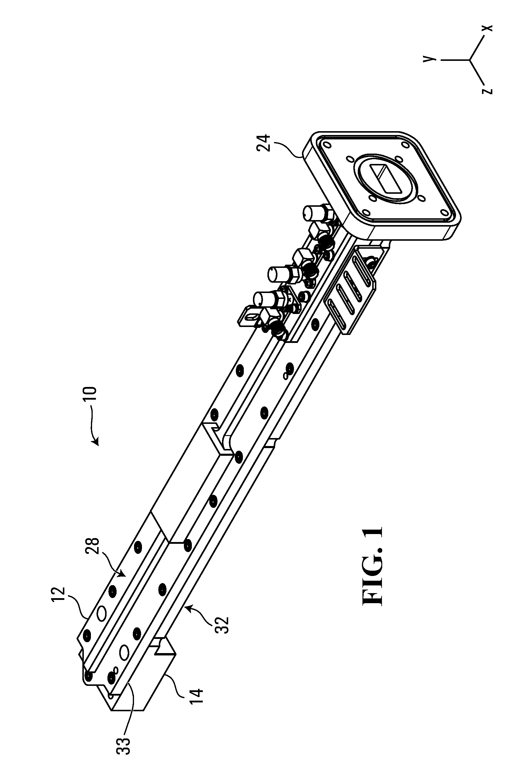 Multi-component waveguide assembly