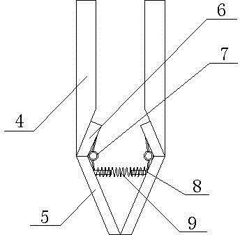 Horizontal supporting structure for building construction and method for installing same