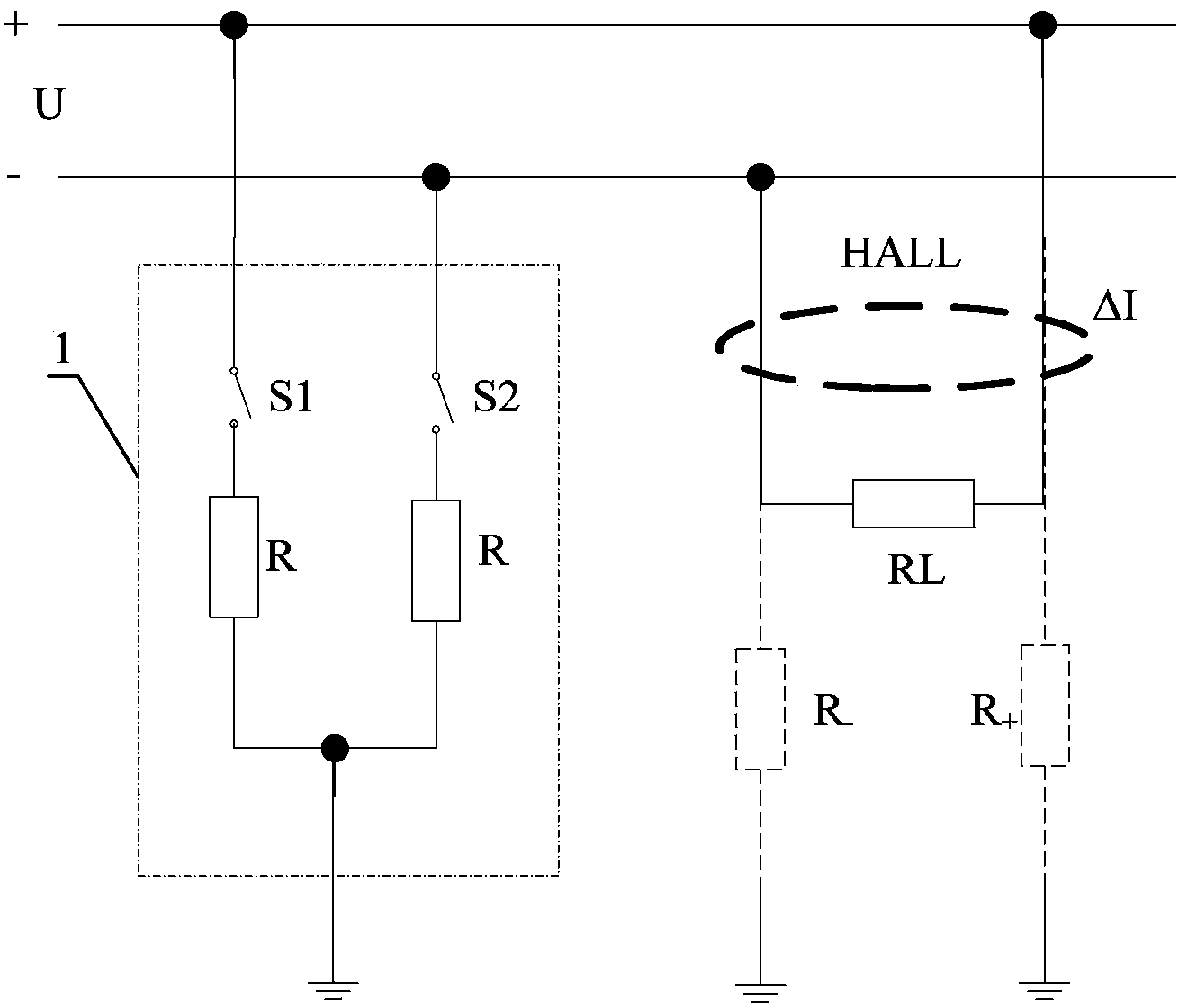 Insulation monitoring method for switching type direct current system