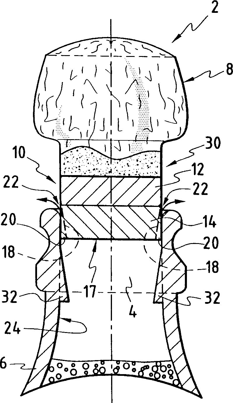 Method for making stopper for sparkling wine bottles