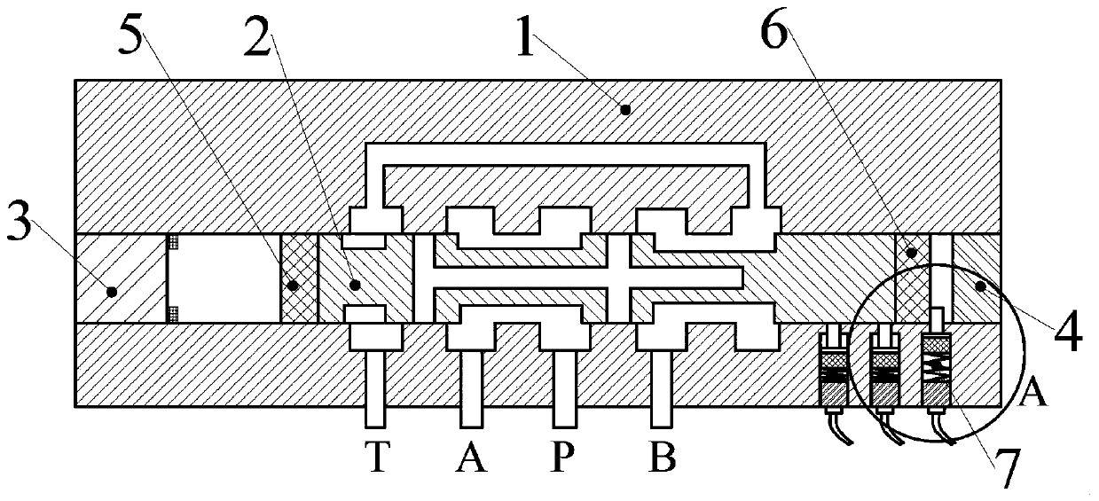 Fixed point limiting type multistable reversing valve and work station switching method thereof