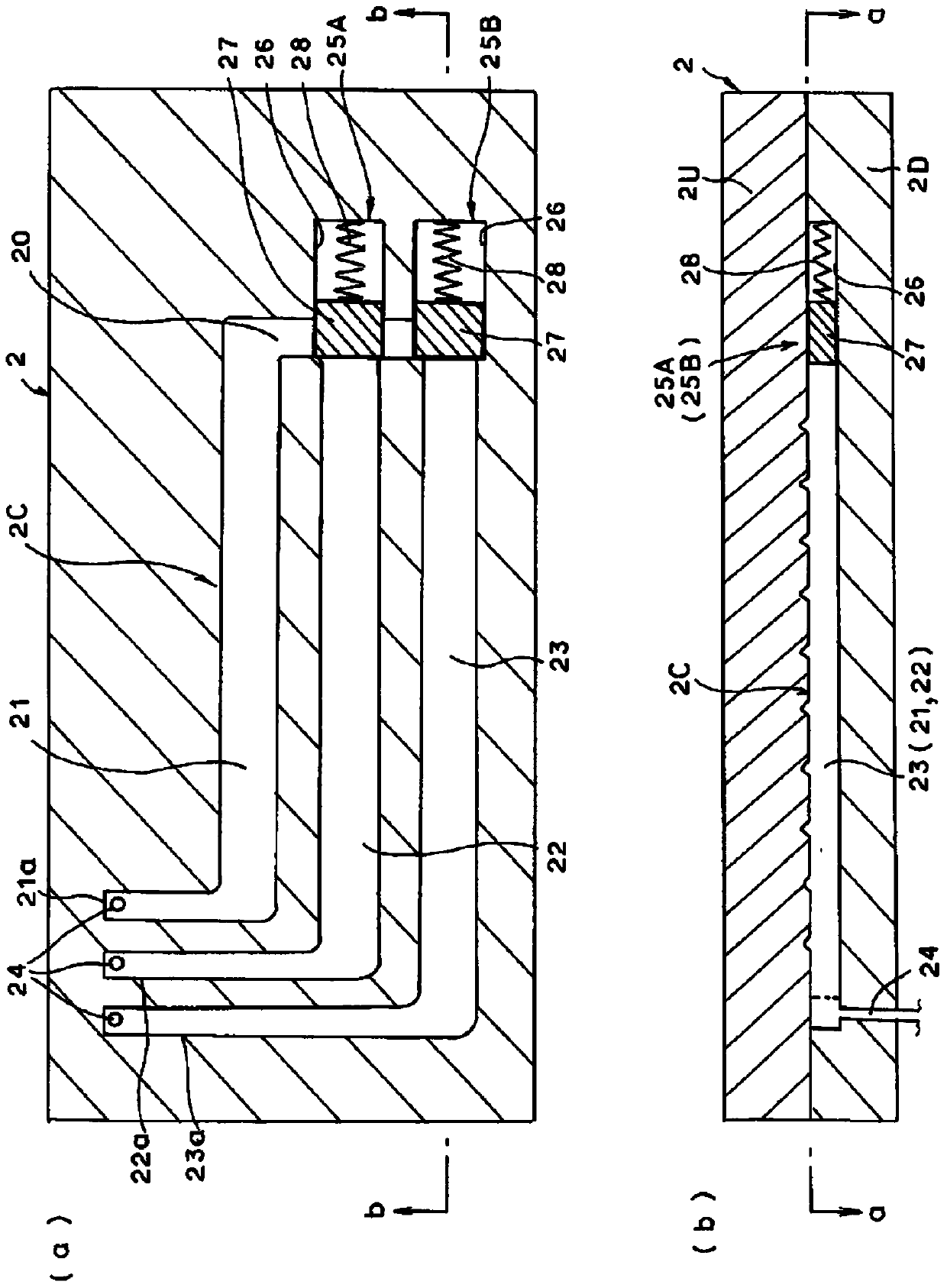 Resin molded product and molding method and molding apparatus thereof