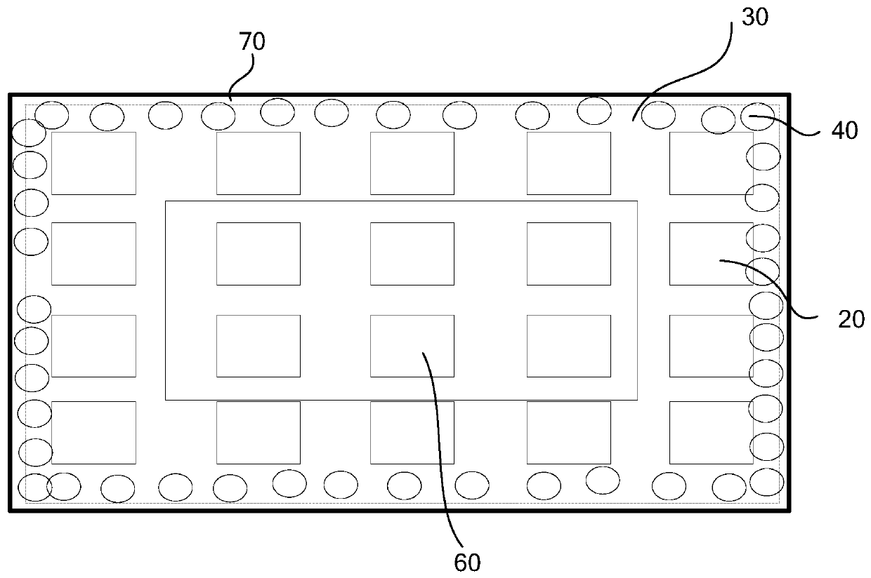 Packaging shielding structure and electronic equipment