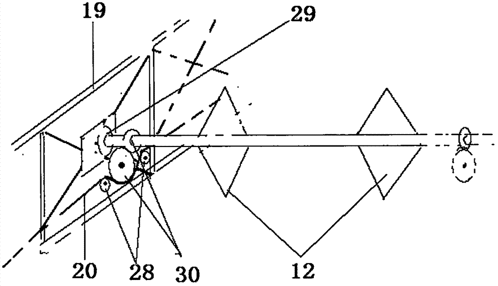 Track type greenhouse tunnel furrowing machine