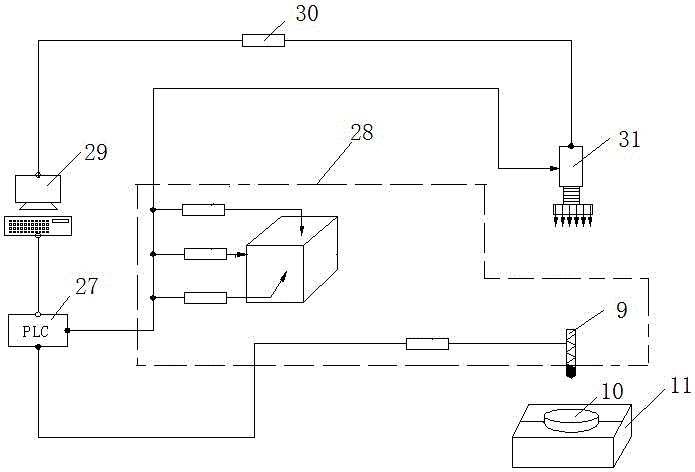 Drilling device with drill capable of automatically detecting and tracking center of suture needle end