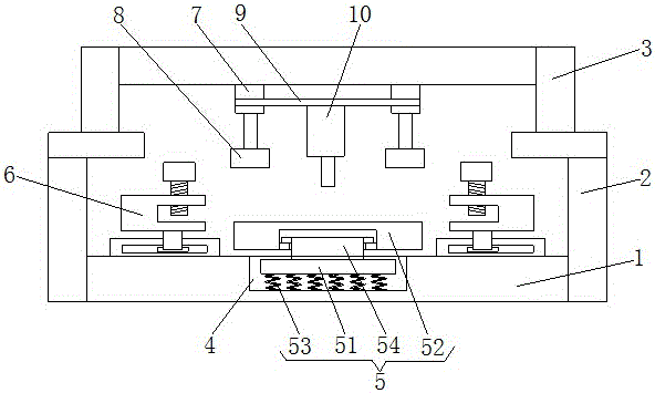 Hardware machining perforating machine