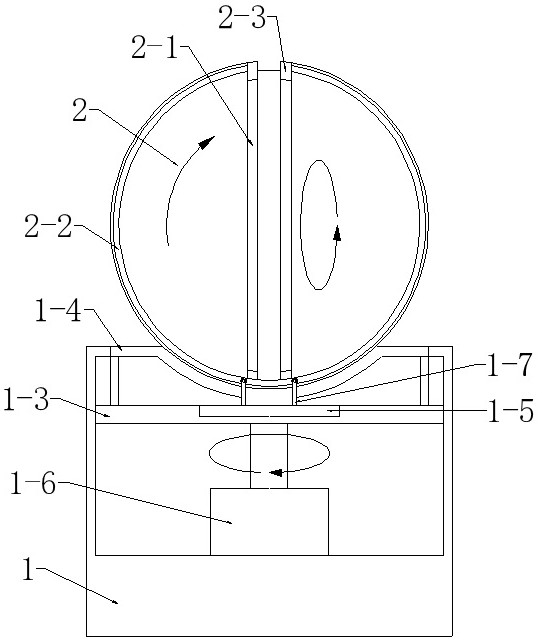 A driving device for adjusting the spatial position of an ultrasonic probe