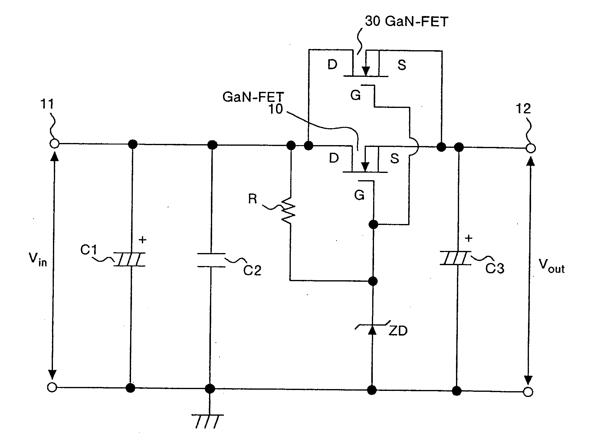 Apparatus and circuit for power supply, and apparatus for controlling large current load