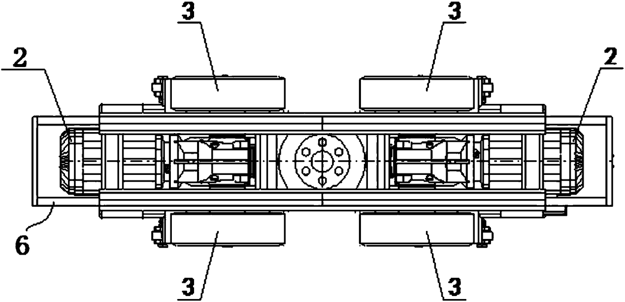 Protection device for air-rail suspension type tourist car