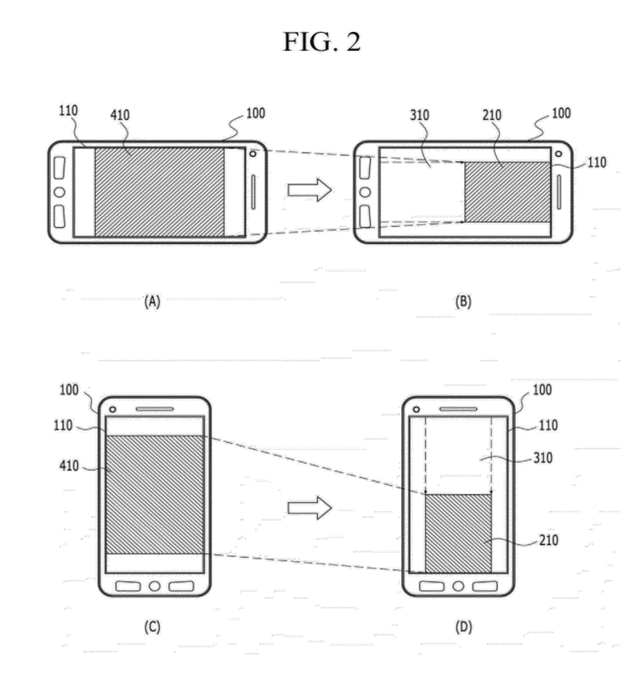 Transferring objects between application windows displayed on mobile terminal