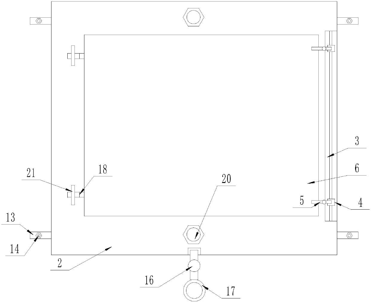 LED driving power supply with heat dissipating function