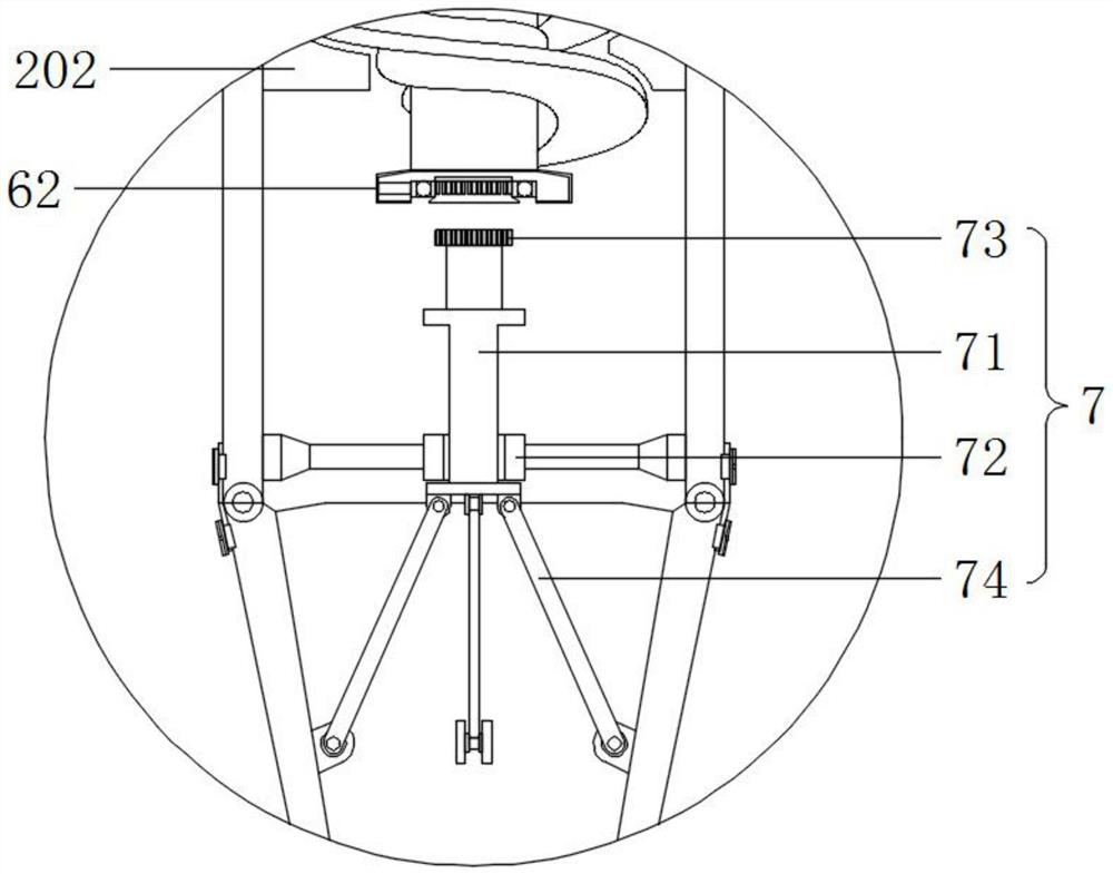 Fertilization device based on soil desertification remediation