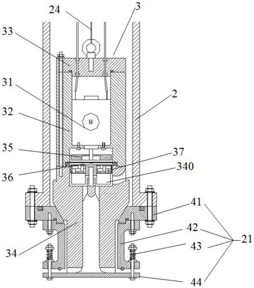 Experimental device for simulating operation of medium in cryogenic pump