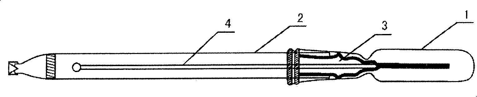 Sample collecting and testing device