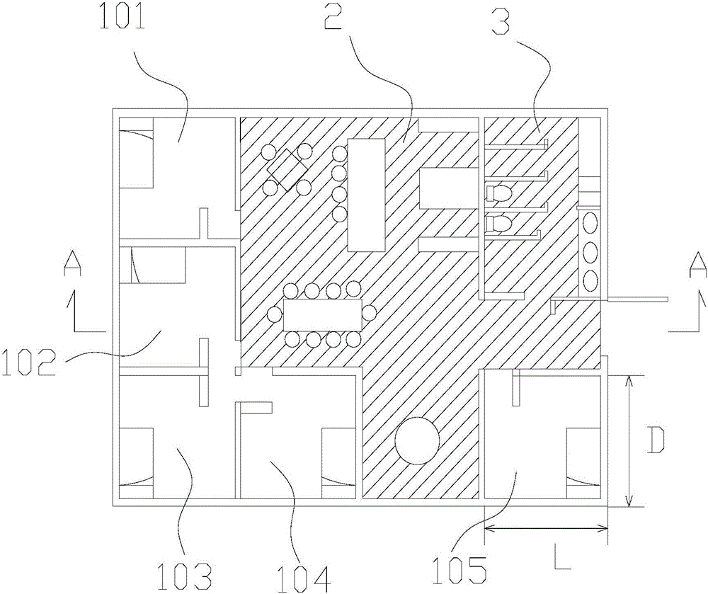 Social residence with social communication function