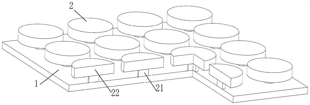 Multi-degree-of-freedom local resonance type super-damping composite structure