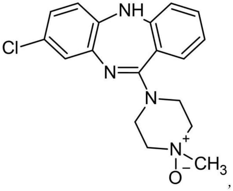 Application of N-clozapine oxide in preparation of medicine for preventing and treating nitrogen anesthesia