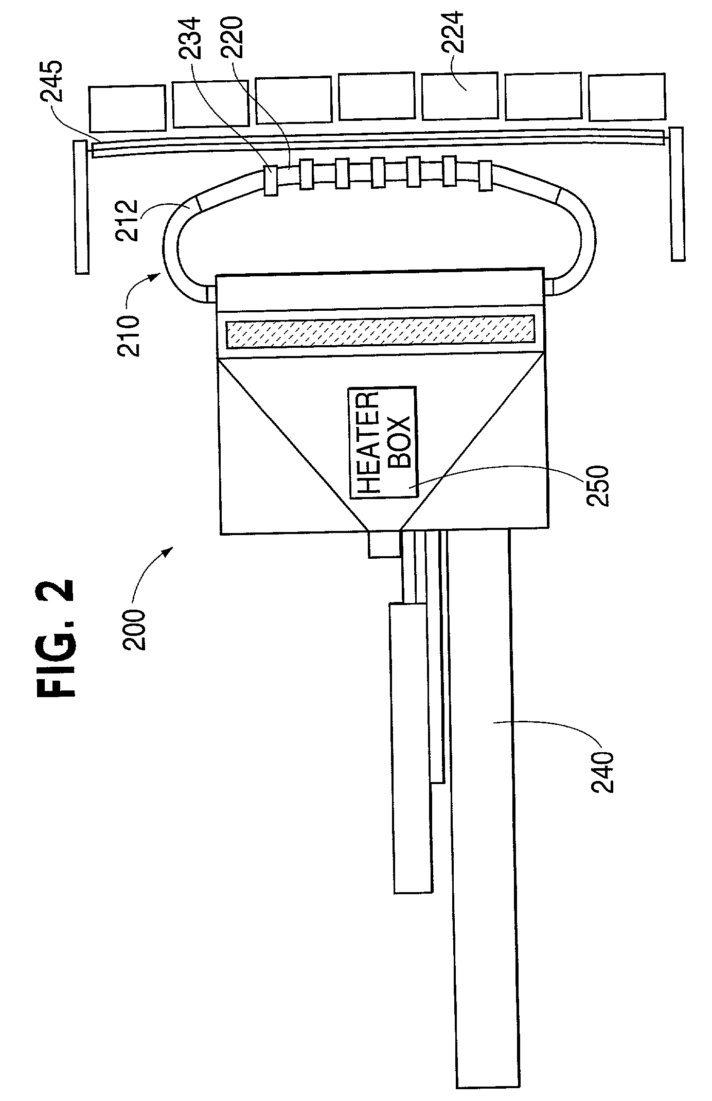 Heat sealer for stretch wrapping apparatus