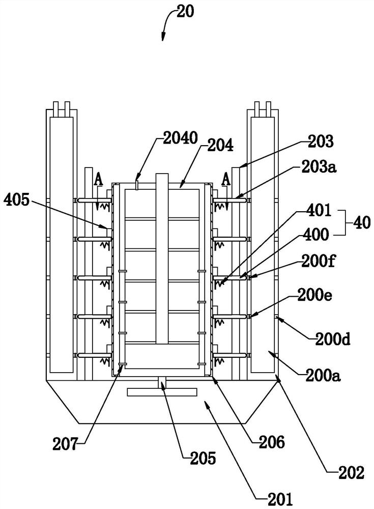 Reinforcing structure and method for soft soil around heat distribution pipeline