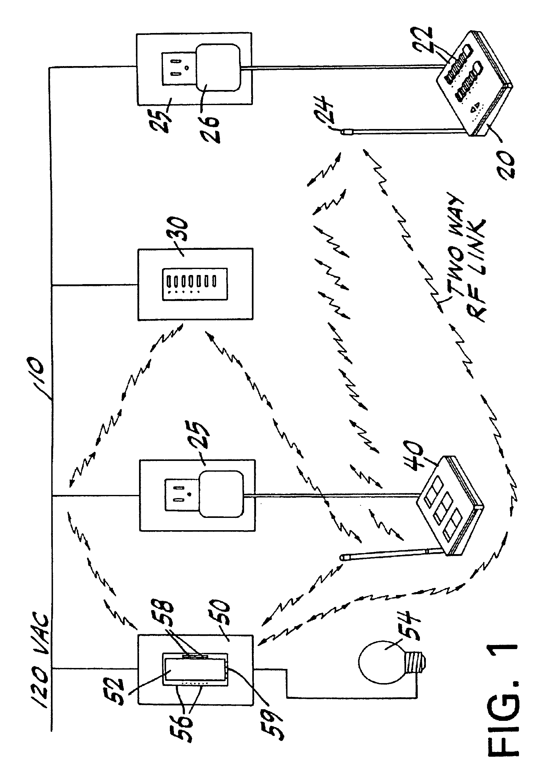 Radio frequency lighting control system programming device and method