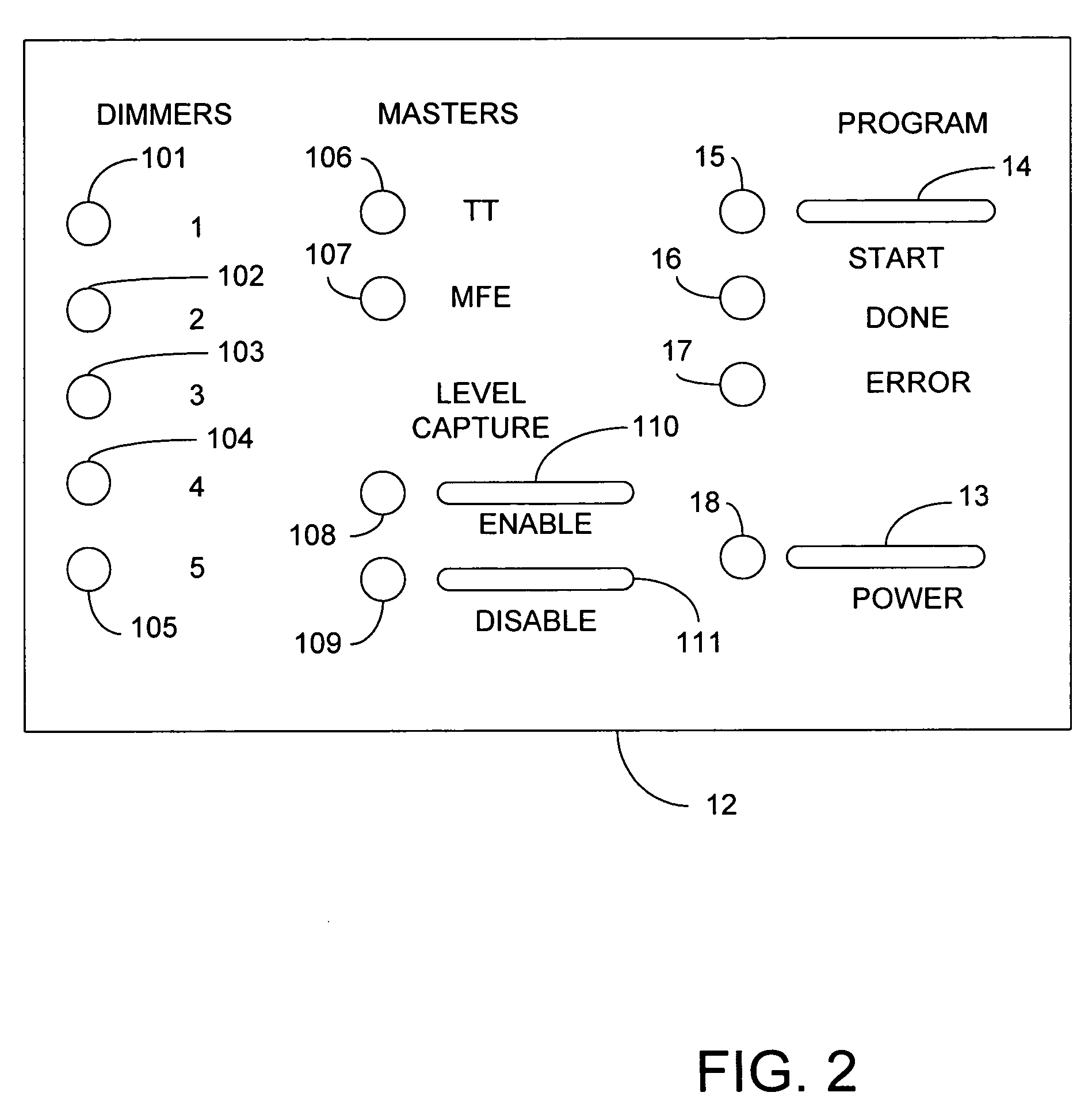 Radio frequency lighting control system programming device and method