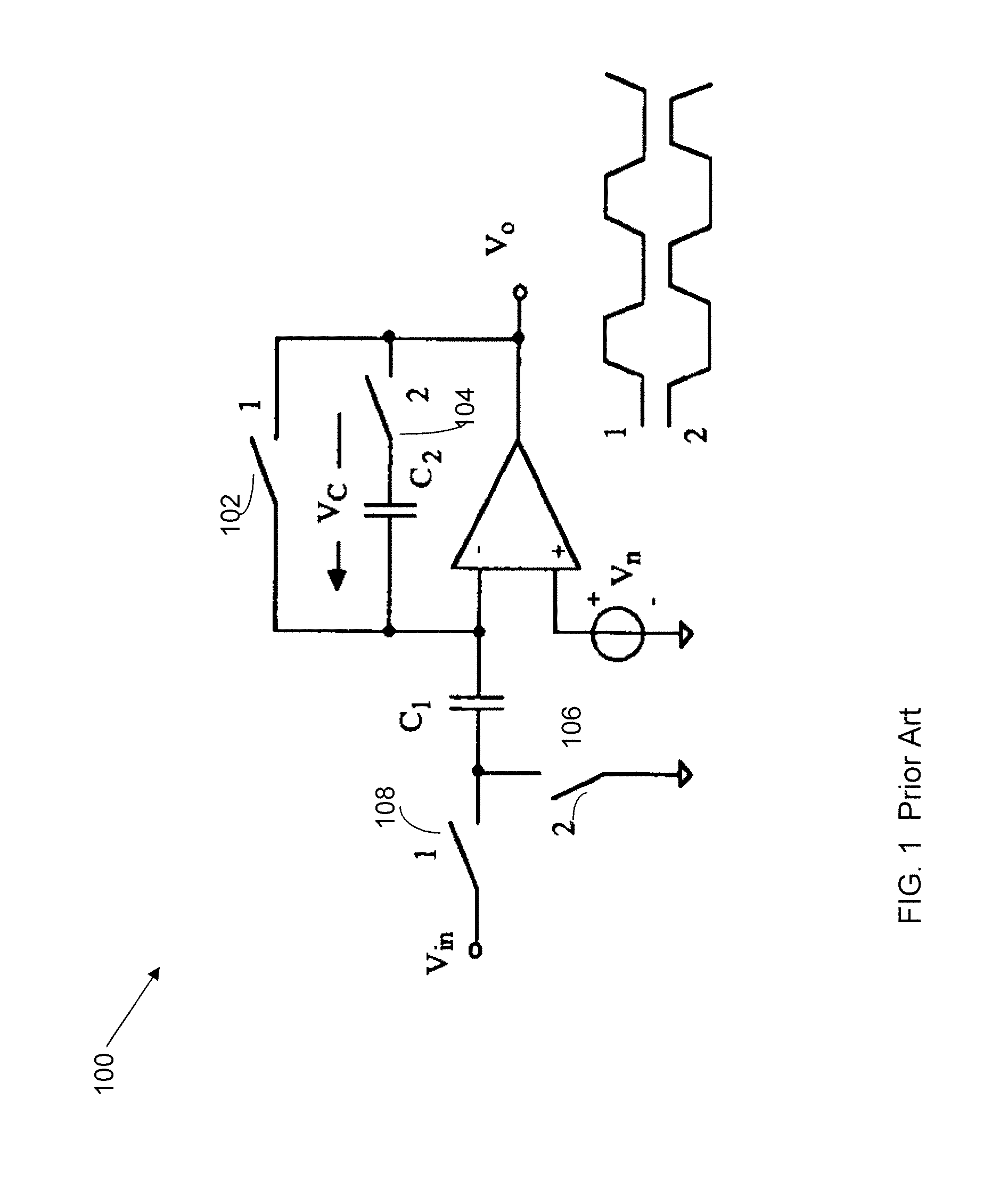 Leakage compensation for switched capacitor integrators