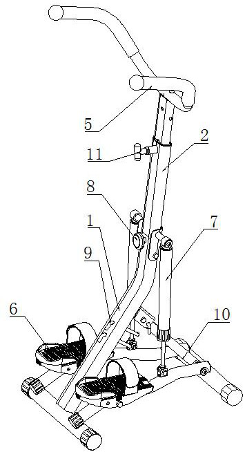 Rehabilitation and fitness treadmill for the elderly and modification method thereof