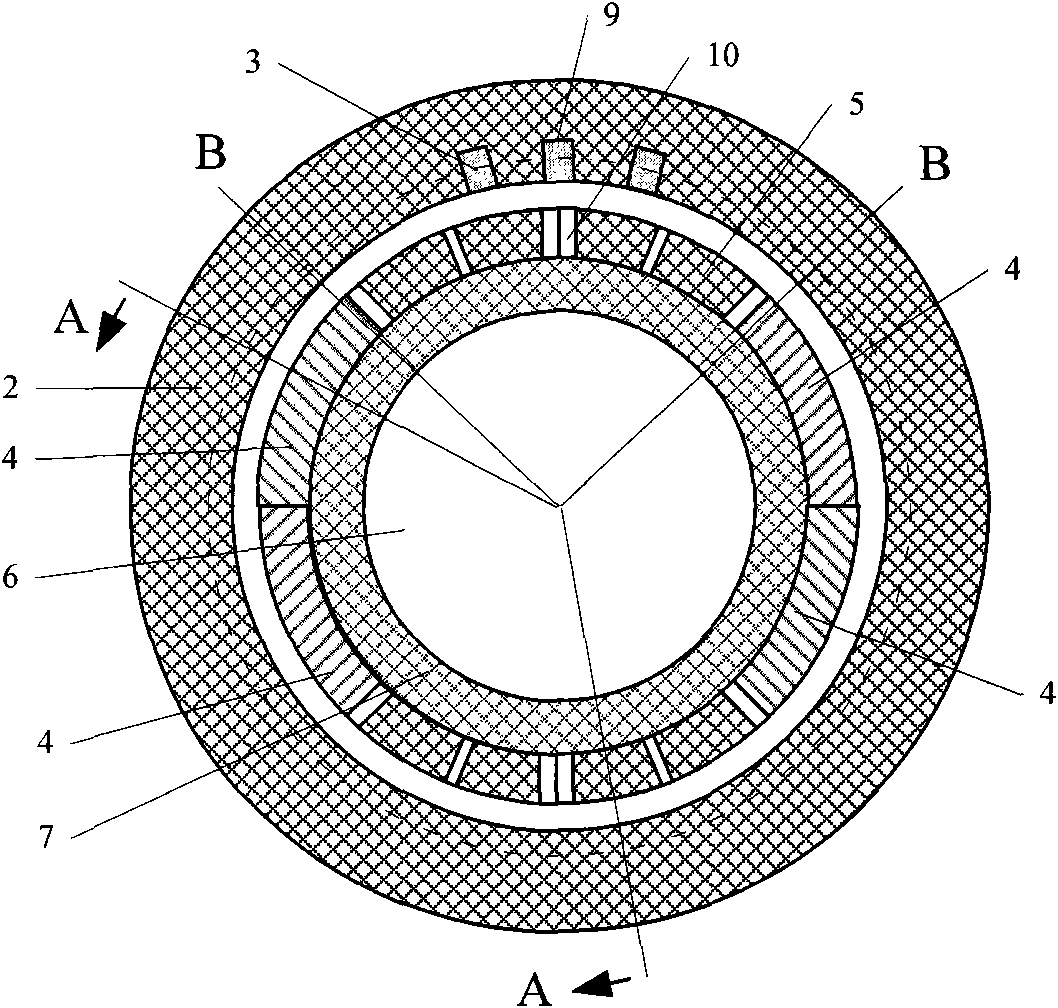 Mixed excitation magnetoelectric machine adopting harmonic excitation