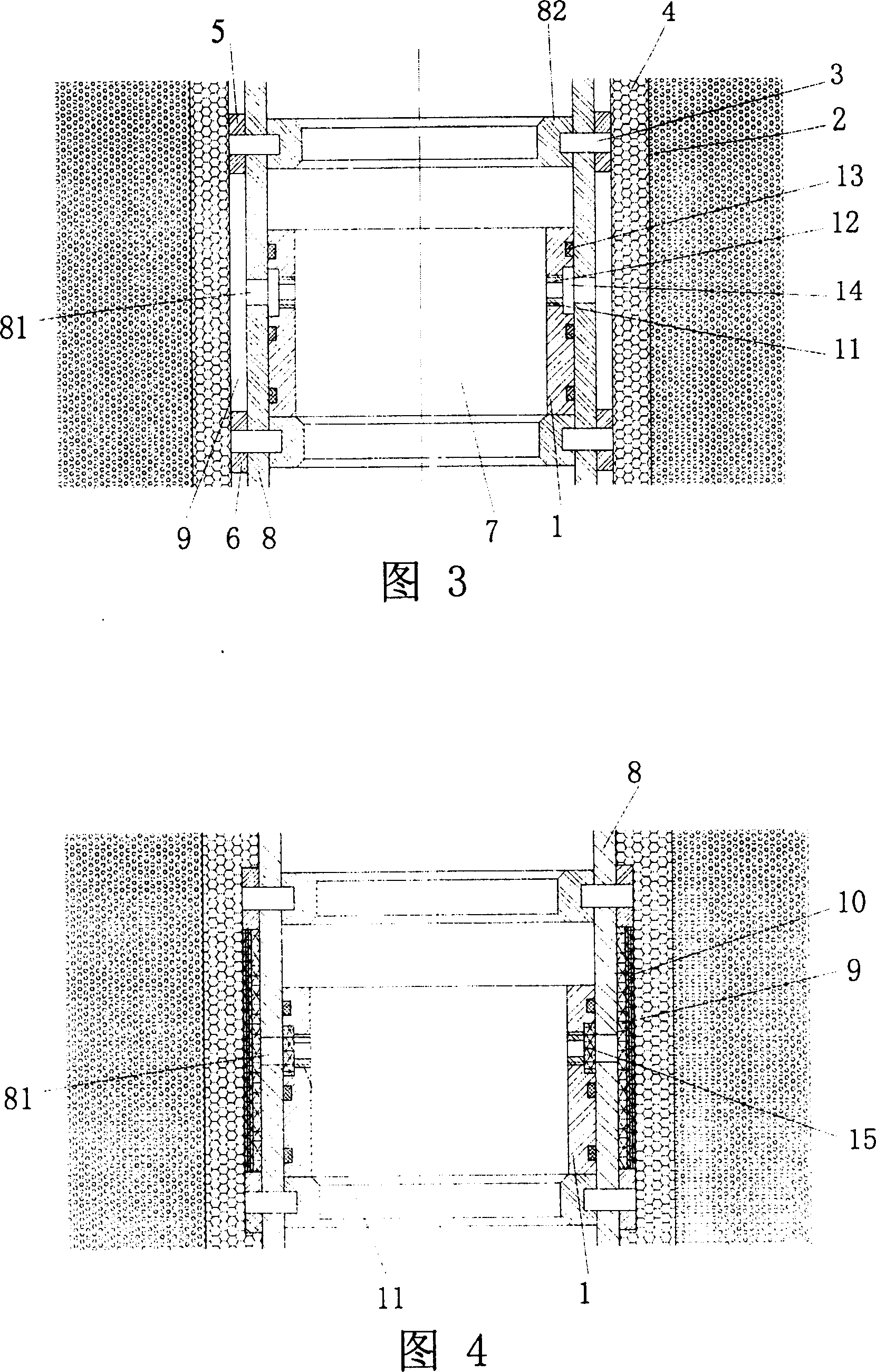 Completion system of oil and gas wells with regulatably controlling flows of formation fluid or filled fluid in divided sections