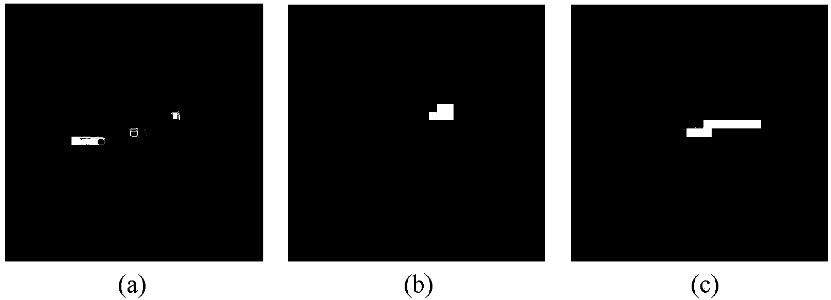 Digital blurred image blind restoration method based on gradient screening