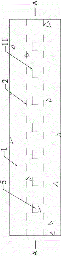 Assembled type bamboo-aerated concrete combined structure and manufacturing method