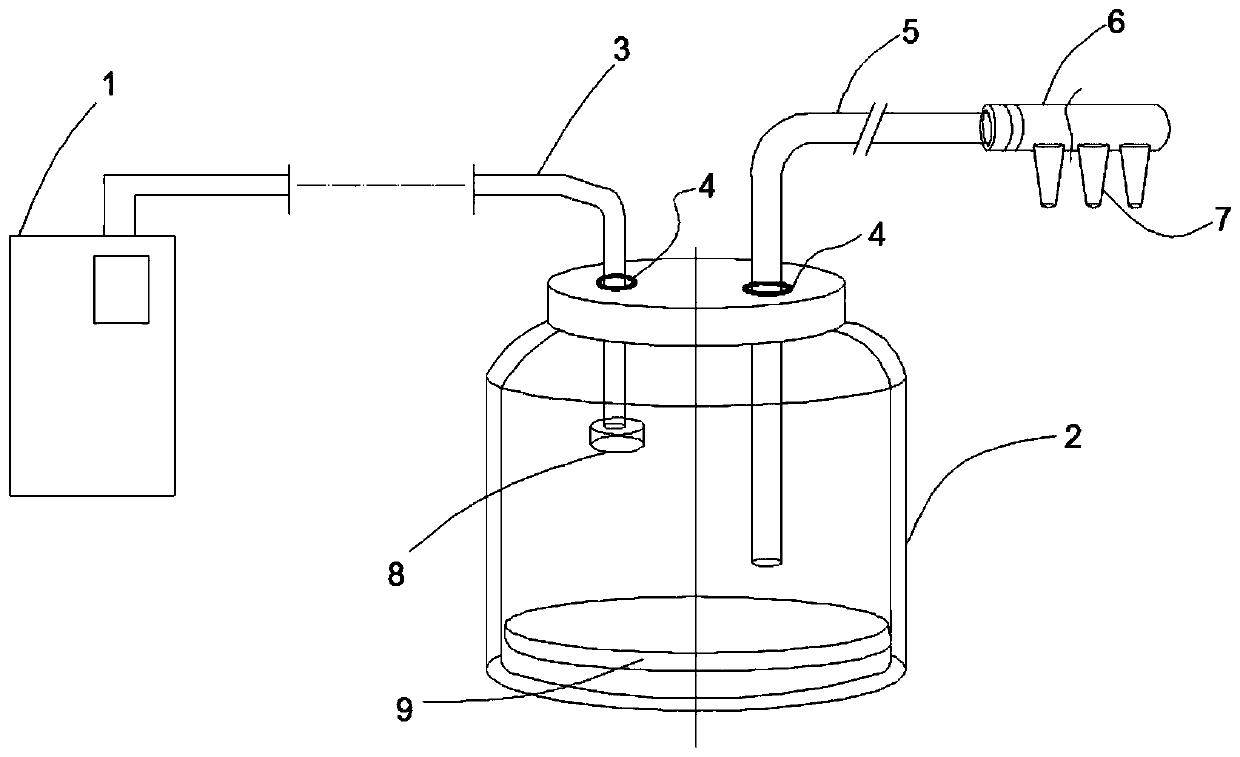 Individual bee or honey collector and collection method