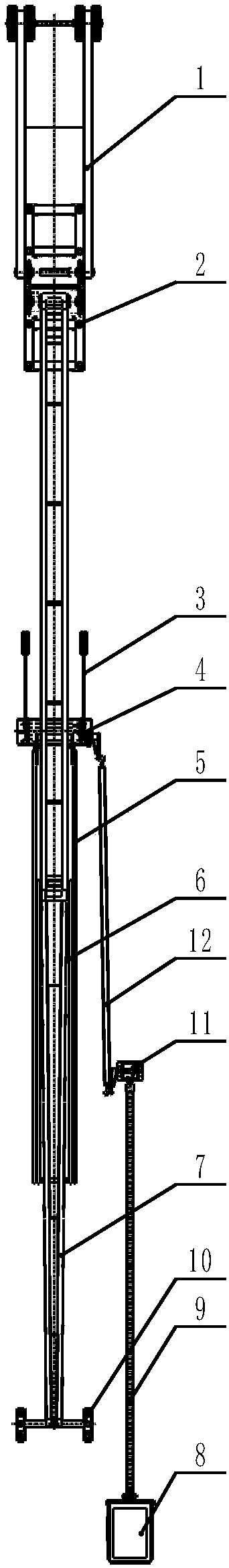 A UHV DC valve hall grounding switch