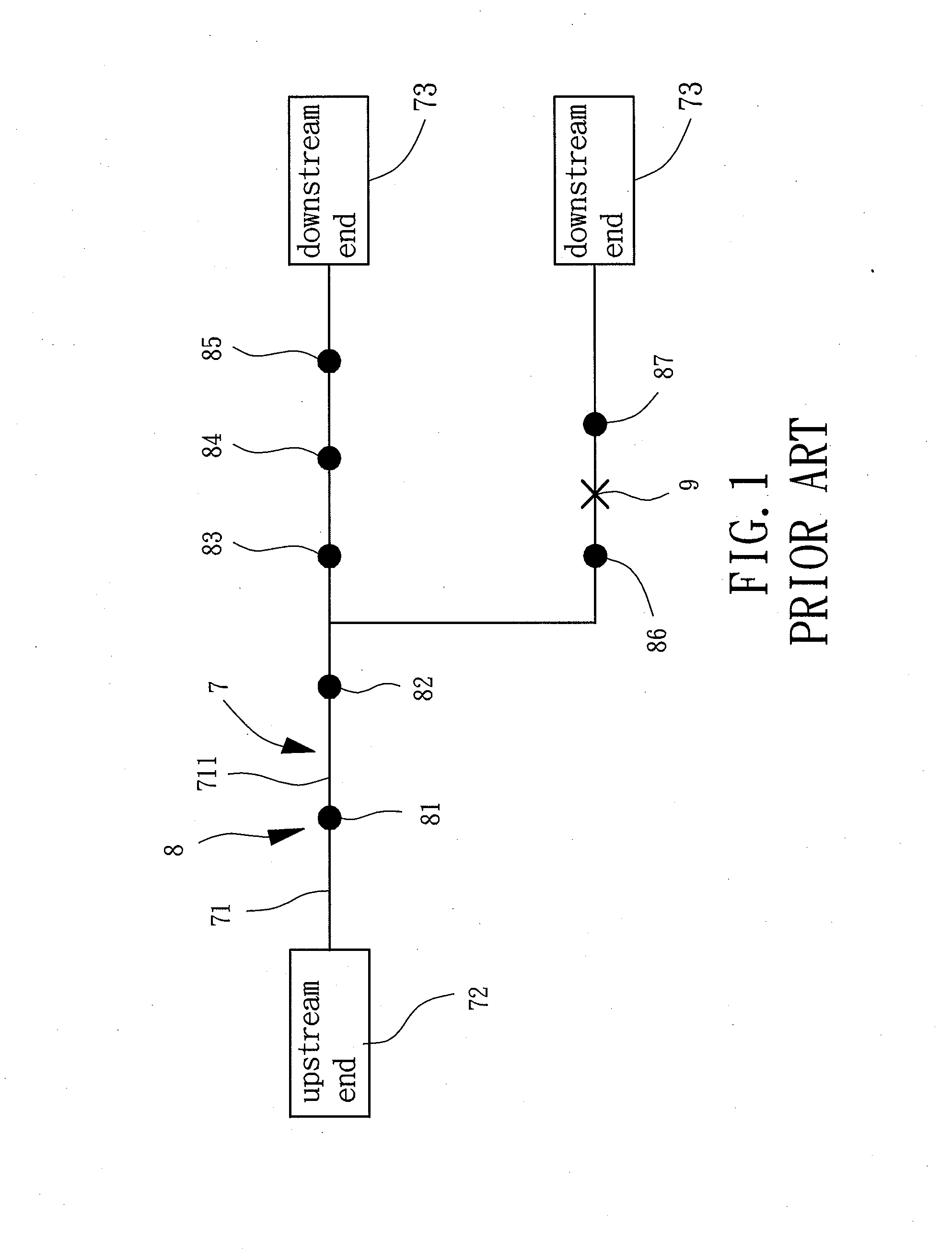 Method for locating faults in a power network having fault indicators