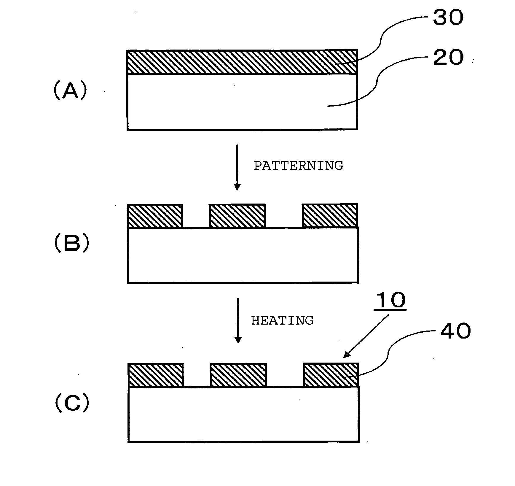 Process for producing transparent electrode