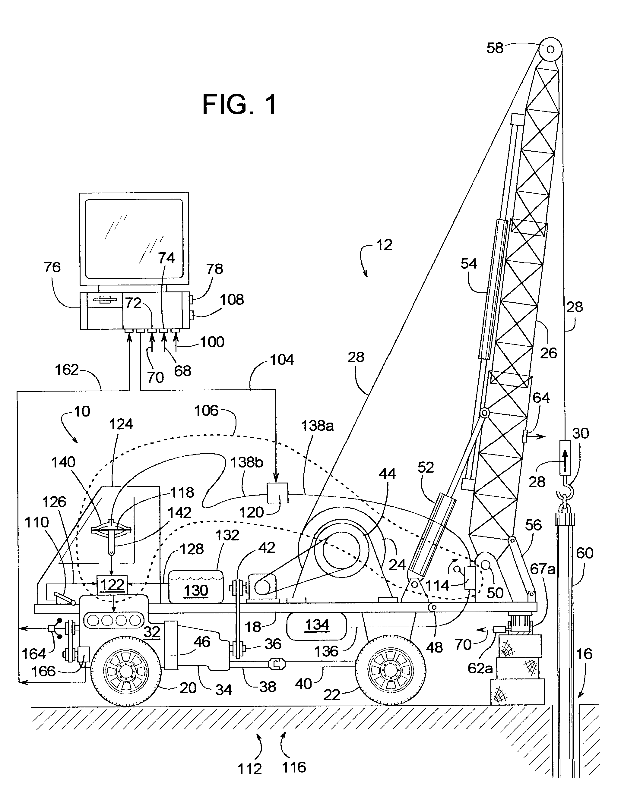 Engine speed limiter for a hoist