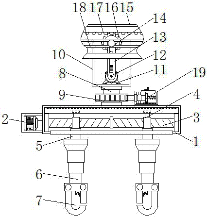 Prefabricated beam hanger based on bridge