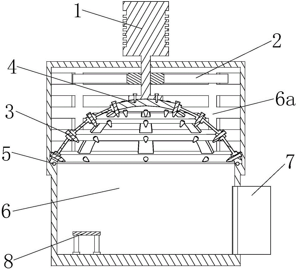 A cooling cleaning device