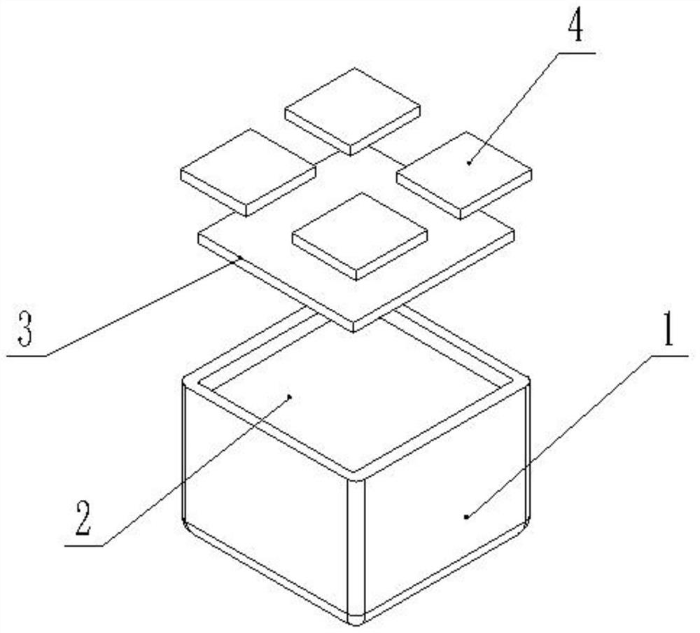 Movable type seal splicing assembly