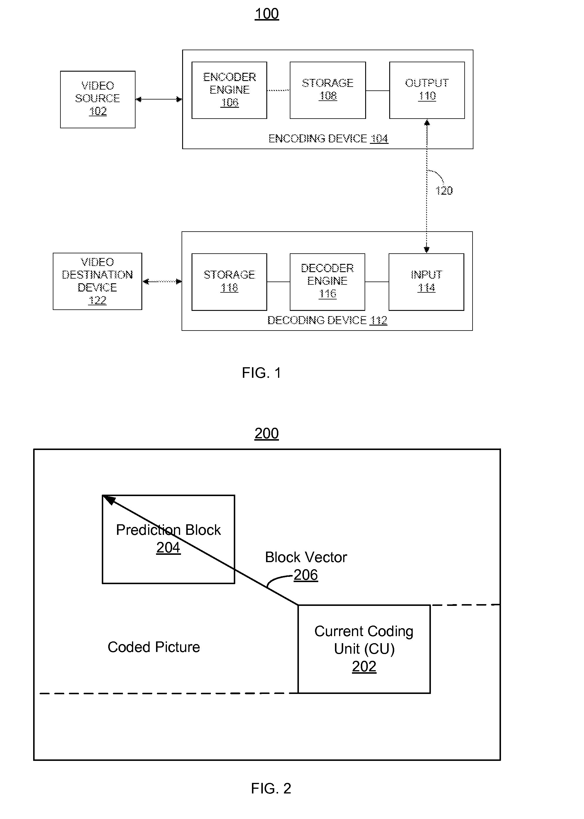 Systems and methods for intra-block copy