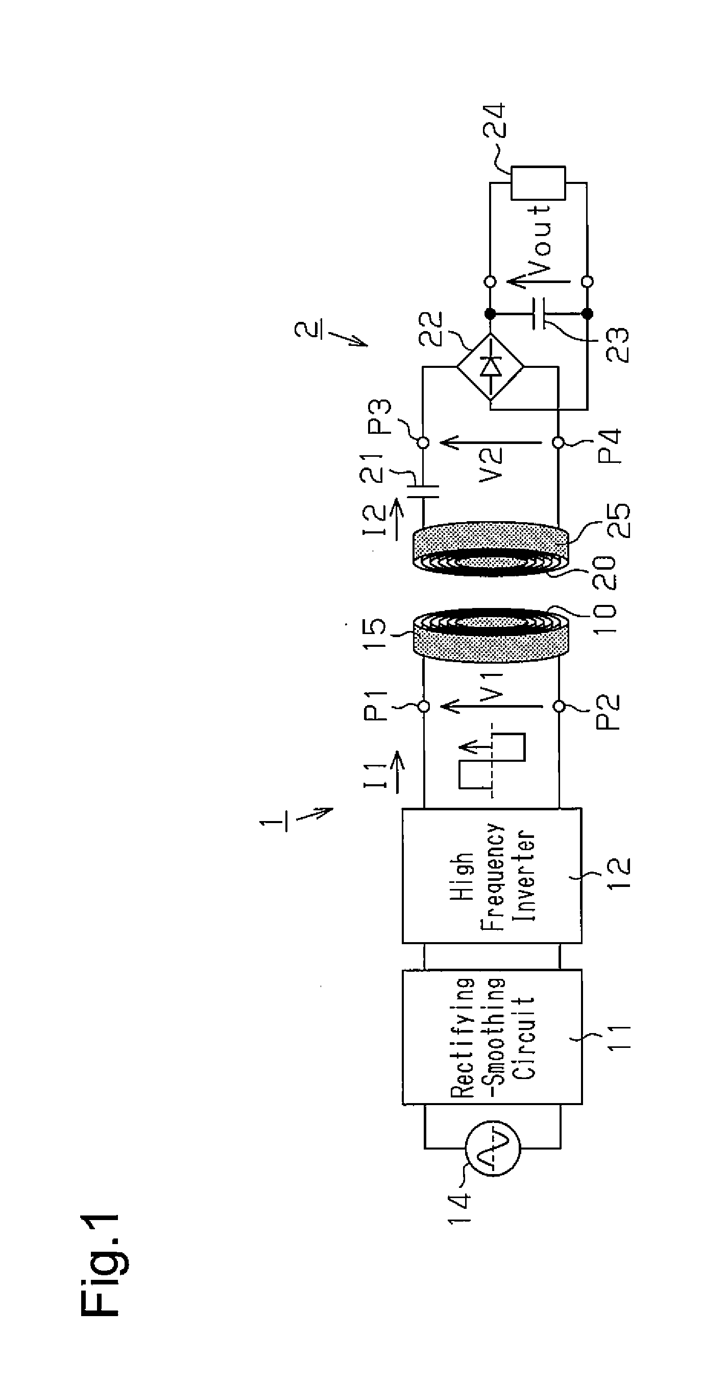 Contactless power supply system and contactless extension plug