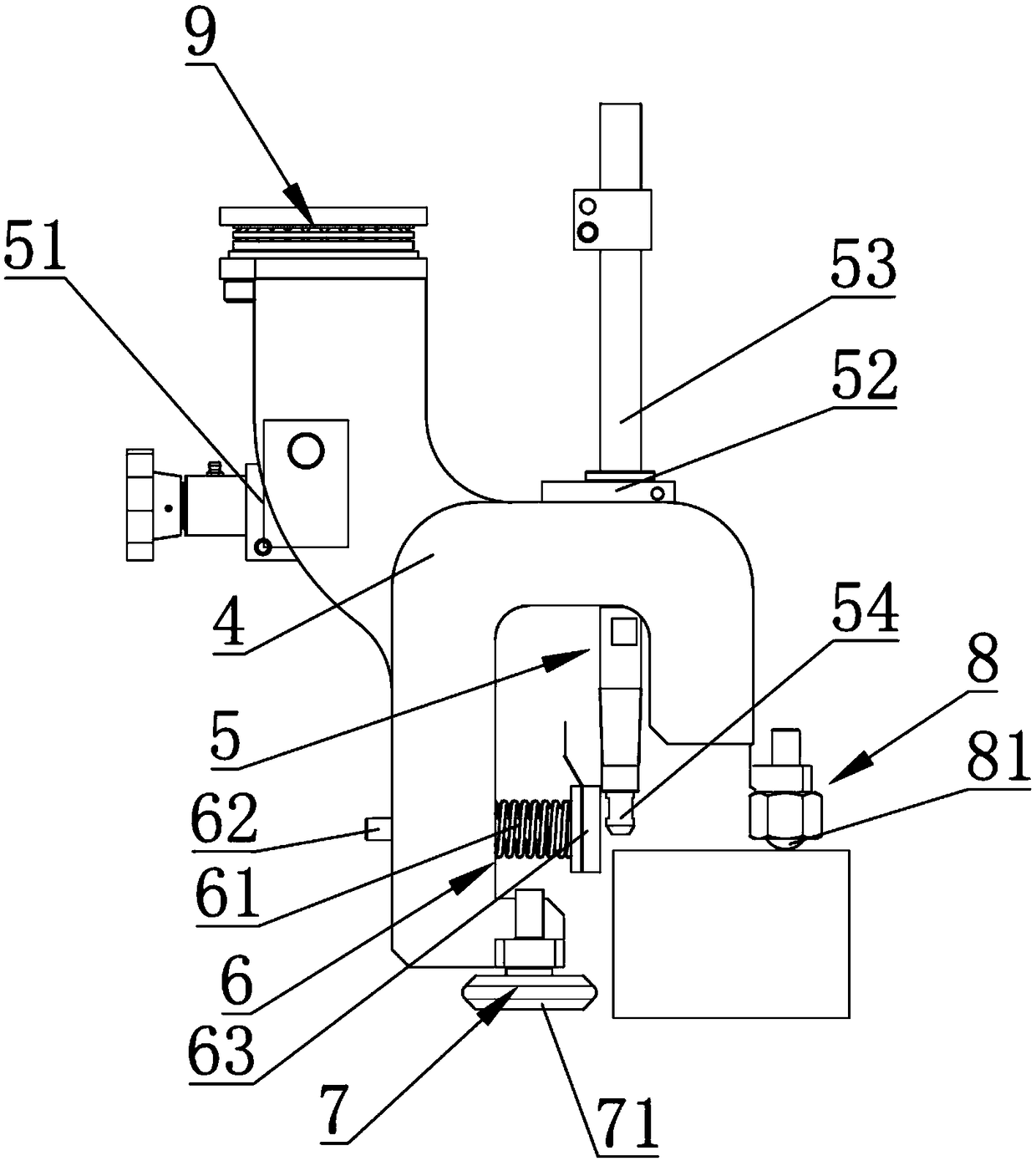 Box beam welding equipment and welding method